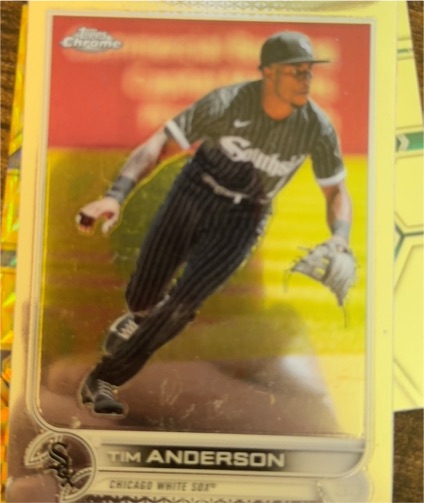 2022 Topps Chrome #197 Tim Anderson — front