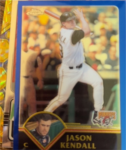 2003 Topps Chrome #156 Jason Kendall — front