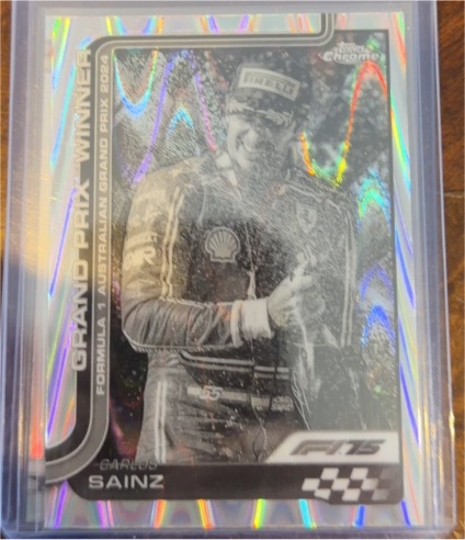 2025 Topps Chrome Formula 1 #95 Carlos Sainz — front
