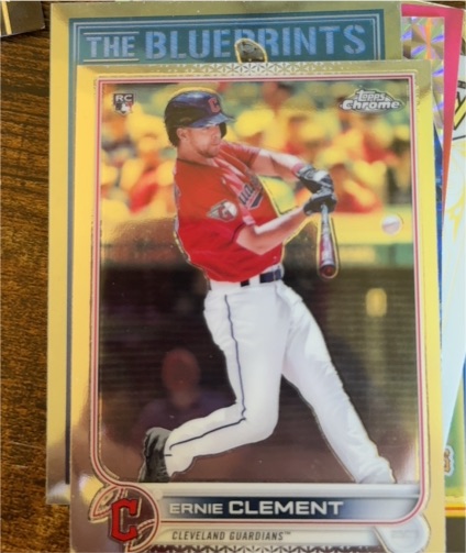 2022 Topps Chrome #145 Ernie Clement — front