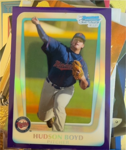 2011 Bowman Chrome Draft Prospects #BDPP13 Hudson Boyd — front