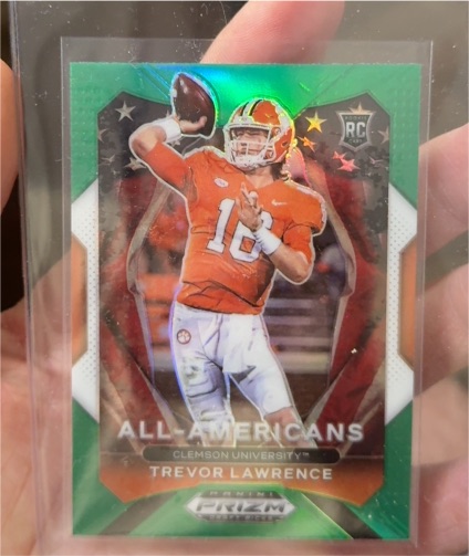 2021 Panini Prizm Draft Picks #181 Trevor Lawrence — front