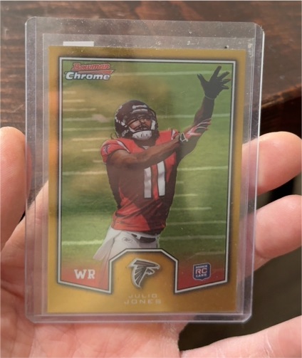 2011 Bowman Chrome #BCR-24 Julio Jones Rookie Preview — front