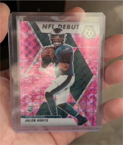 2020 Panini Mosaic NFL Debut #265 Jalen Hurts — front
