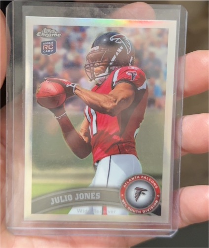 2011 Topps Chrome #131 Julio Jones — front