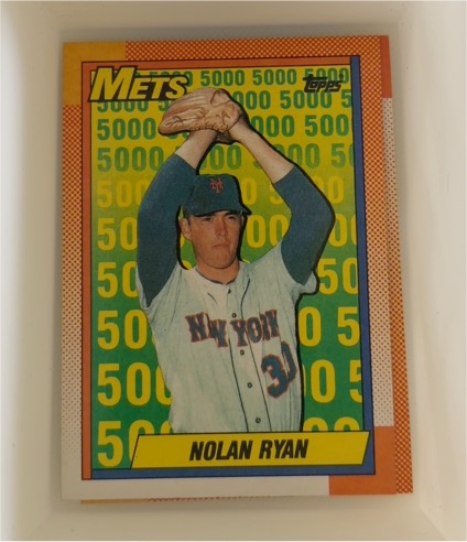 1990 Topps #2 Nolan Ryan — front