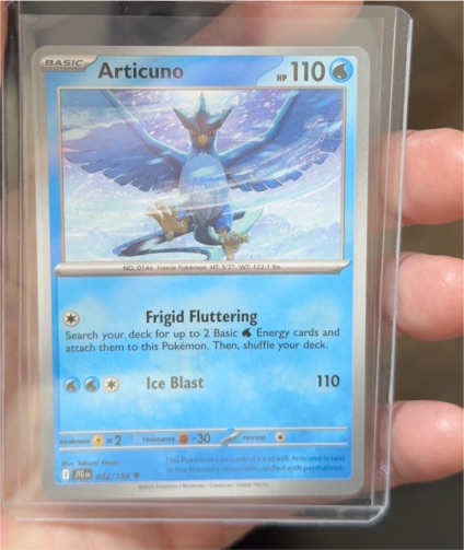 2025 Pokémon SV09: Journey Together #032 Articuno — front
