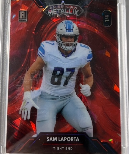 2023 Wild Card American Metallix #WMM-SL Sam LaPorta — front