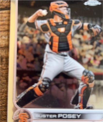 2022 Topps Series 1 #209 Buster Posey — front