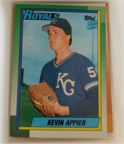 1990 Topps #167 Kevin Appier — front