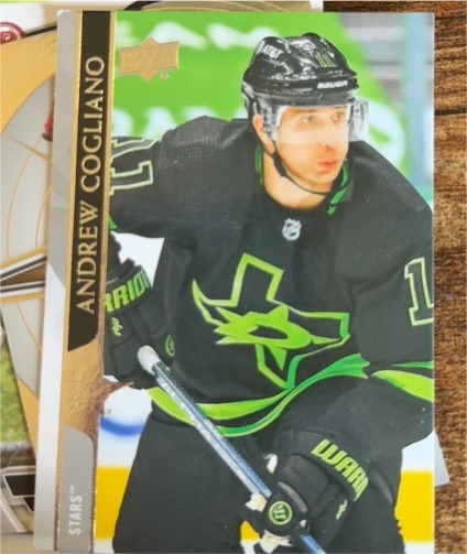 2020-21 Upper Deck #541 Andrew Cogliano — front