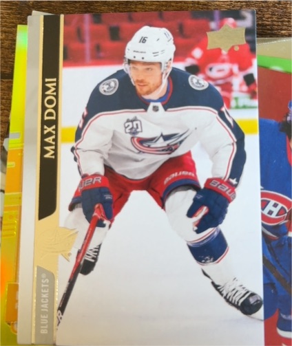 2020-21 Upper Deck #536 Max Domi — front