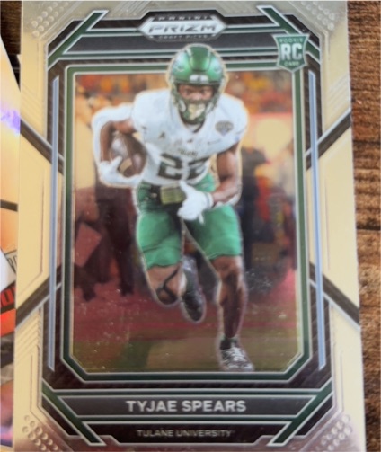 2023 Panini Prizm Draft Picks #123 Tyjae Spears — front
