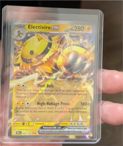 2025 Pokemon SV10: Destined Rivals #069/182 Electivire ex — front