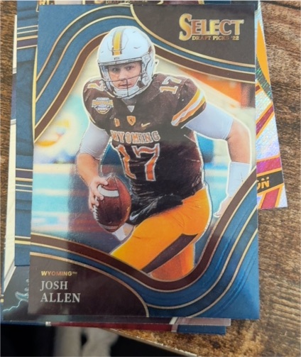 2022 Panini Select Draft Picks #169 Josh Allen — front
