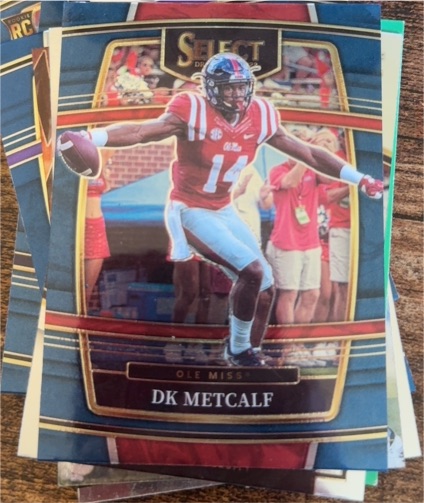 2022 Panini Select Draft Picks #50 DK Metcalf — front