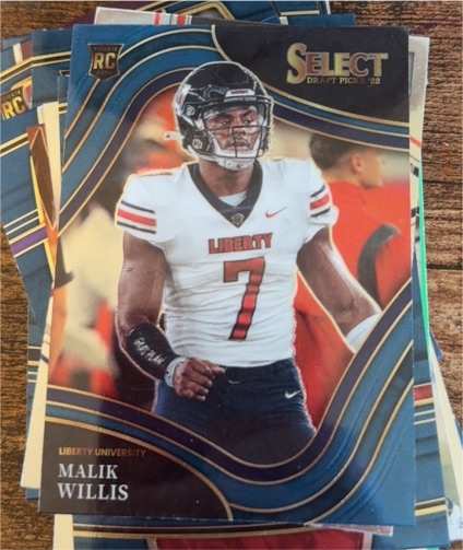 2022 Panini Select Draft Picks #102 Malik Willis — front