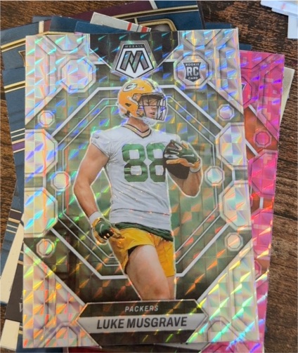 2023 Panini Mosaic #343 Luke Musgrave — front