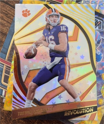 2023 Panini Chronicles Draft Picks #74 Trevor Lawrence Revolution Astro — front
