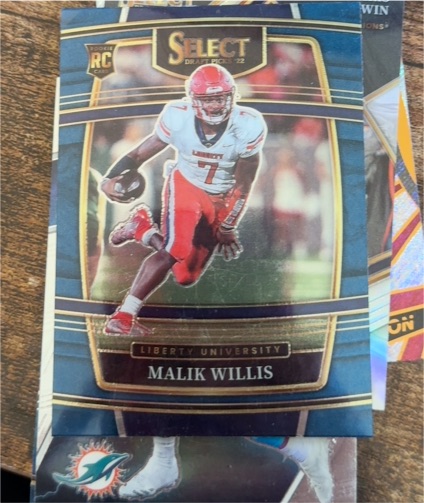 2022 Panini Select Draft Picks #2 Malik Willis — front