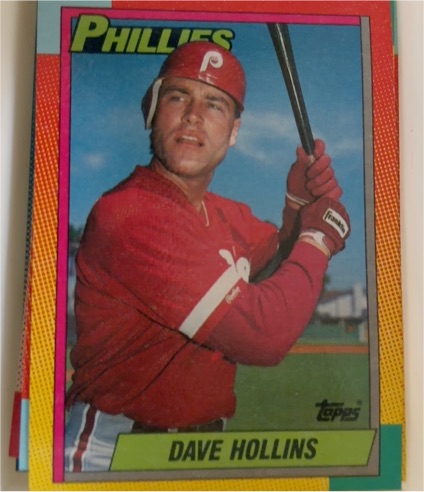1990 Topps Traded #41T Dave Hollins — front