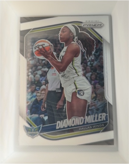 2025 Panini Prizm WNBA #27 Diamond Miller — front