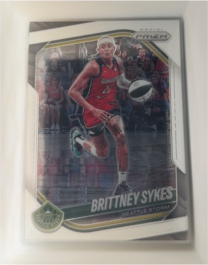 2025 Panini Prizm WNBA #121 Brittney Sykes — front