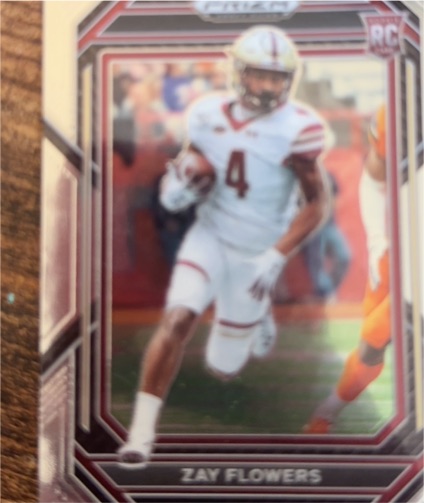 2023 Panini Prizm Draft Picks #143 Zay Flowers — front