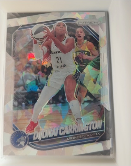 2025 Panini Prizm WNBA #9 DiJonai Carrington — front