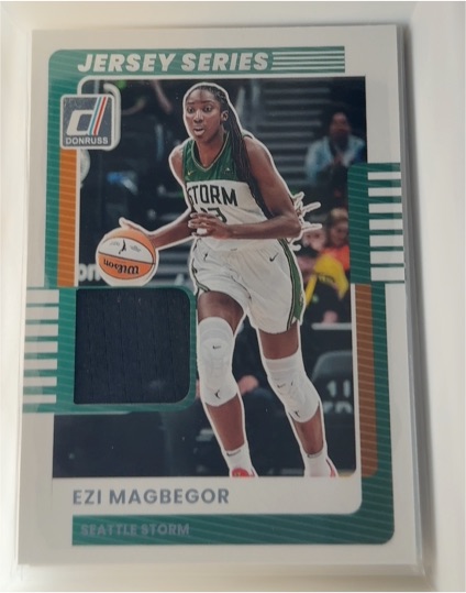 2025 Donruss WNBA Jersey Series #57 Ezi Magbegor — front