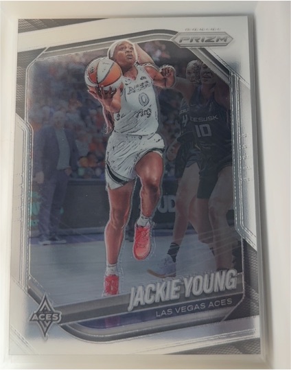 2025 Panini Prizm WNBA #23 Jackie Young — front