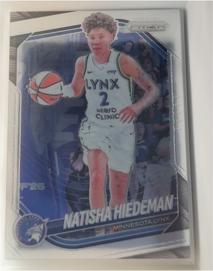 2025 Panini Prizm WNBA #53 Natisha Hiedeman — front
