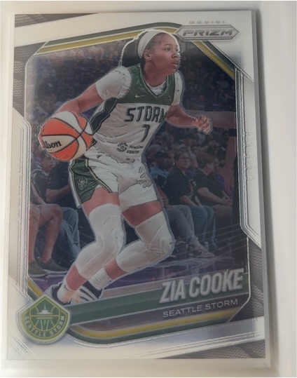 2025 Panini Prizm WNBA #110 Zia Cooke — front