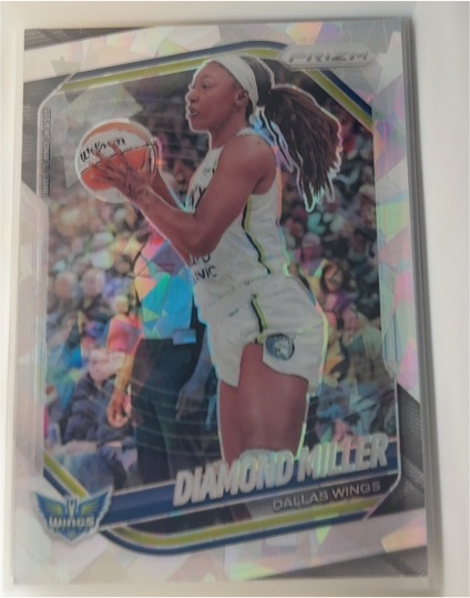 2025 Panini Prizm WNBA #27 Diamond Miller — front