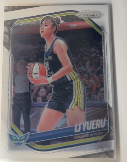 2025 Panini Prizm WNBA #28 Li Yueru — front