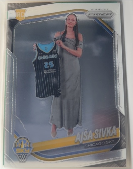 2025 Panini Prizm WNBA #85 Ajša Sivka — front