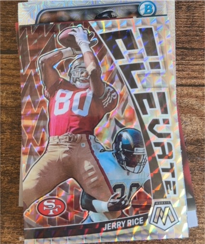 2023 Panini Mosaic #E-JR Jerry Rice — front