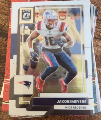 2022 Donruss Optic #132 Jakobi Meyers — front