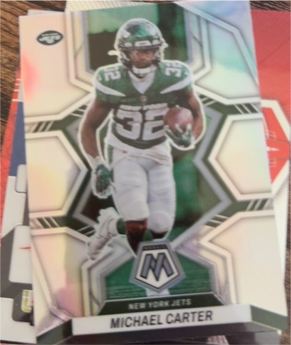 2022 Panini Mosaic #152 Michael Carter — front