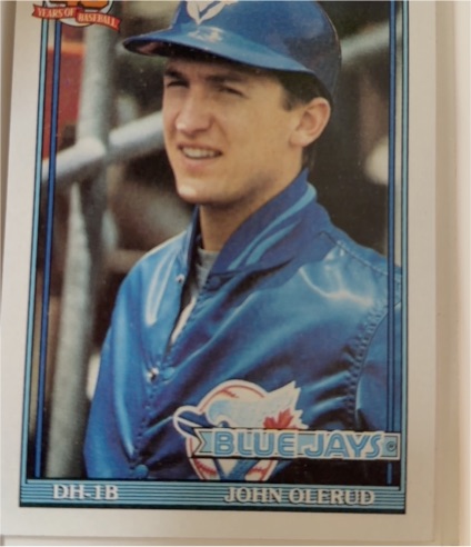 1991 Topps #168 John Olerud — front