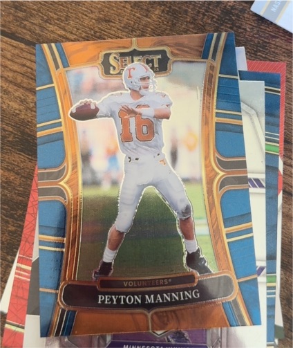 2023 Panini Select Draft Picks #76 Peyton Manning Tennessee Volunteers — front