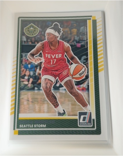 2025 Panini Donruss WNBA #80 Erica Wheeler — front