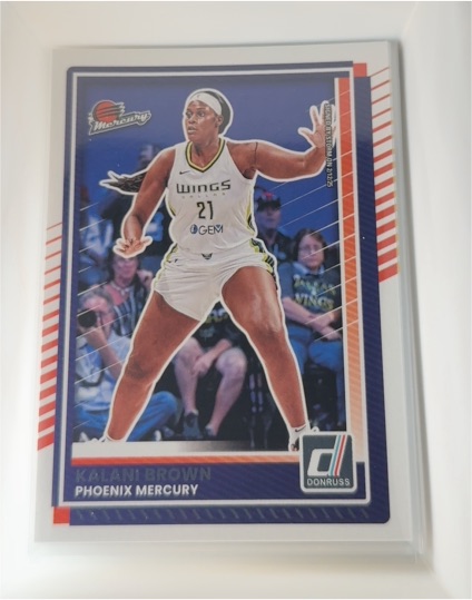 2025 Donruss WNBA #84 Kalani Brown — front