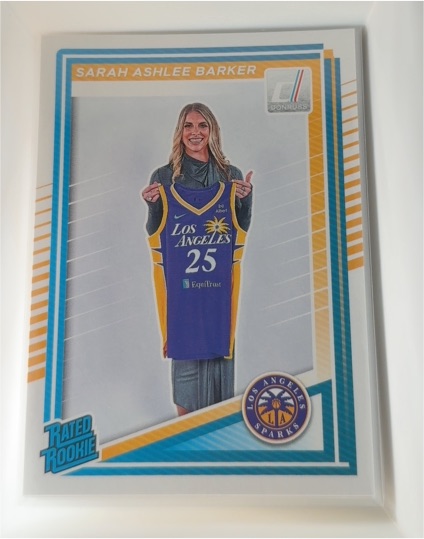 2025 Panini Donruss WNBA #100 Sarah Ashlee Barker — front