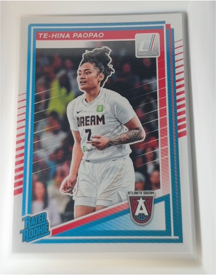 2025 Donruss WNBA #91 Te-Hina Paopao — front
