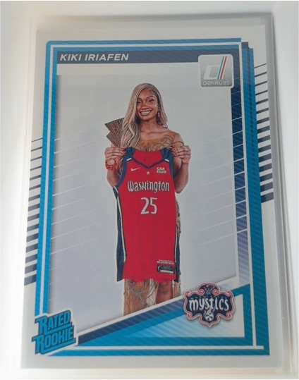 2025 Panini Donruss WNBA #94 Kiki Iriafen — front