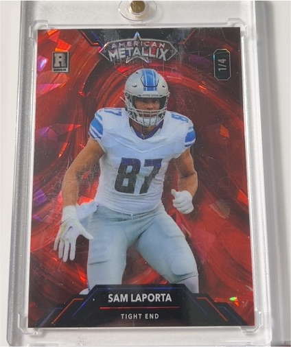 2023 Wild Card American Metallix #WMM-SL Sam LaPorta — front