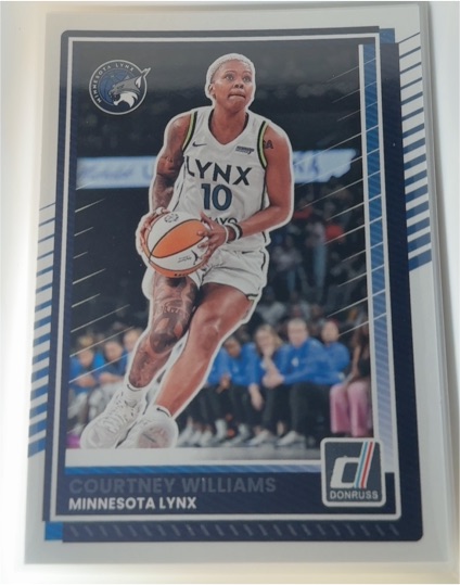 2025 Panini Donruss WNBA #70 Courtney Williams — front