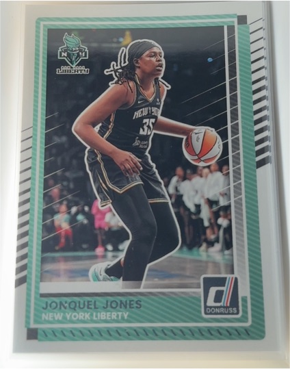 2025 Donruss WNBA #77 Jonquel Jones — front