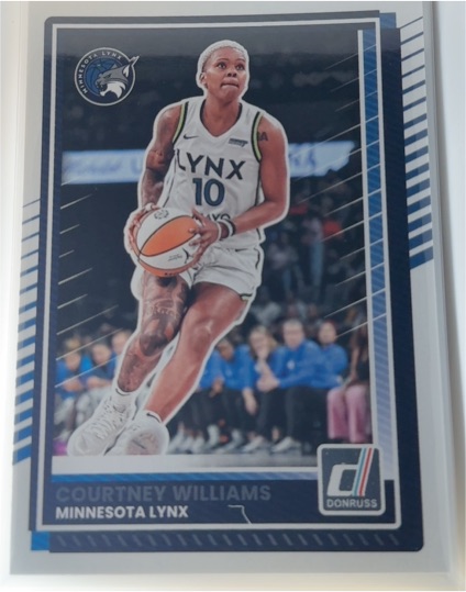 2025 Panini Donruss WNBA #70 Courtney Williams — front
